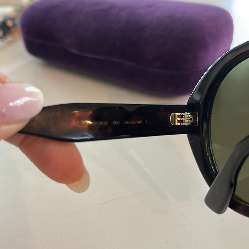Gucci ROUND FRAME SUNGLASSES - Picture 5 of 5